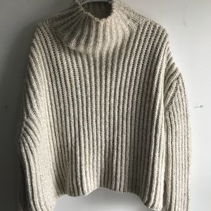 Zara oversized knitted sweater